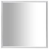 vidaXL Peili hopea 40x40 cm