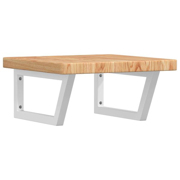 vidaXL Pesuallashylly sein&auml;lle ter&auml;s ja t&auml;ysi tammi