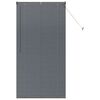 vidaXL Venetsialaiset Verhot Tummanharmaa 175 x 90 cm Alumiini