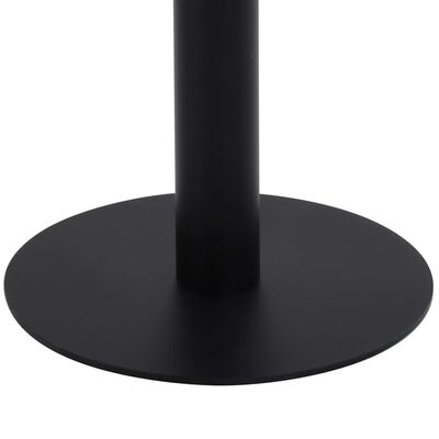 vidaXL Bistropöytä tummanruskea 50x50 cm MDF