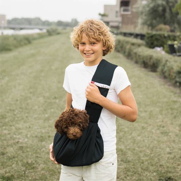 4Lazylegs Lemmikkien kantolaukku Pocket Basic polyesteri 15 kg musta