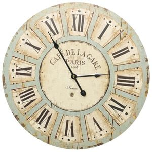 vidaXL Sein&auml;kello moniv&auml;rinen 60 cm MDF