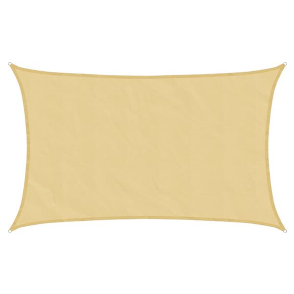 vidaXL Aurinkopurje hiekka 8x5 m 100% Oxford polyesteri