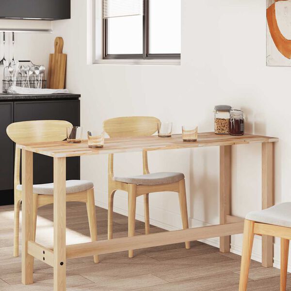 vidaXL P&ouml;yt&auml;levy suorakaide 120x50x2 cm t&auml;ysi akasiapuu