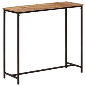 vidaXL Konsolip&ouml;yt&auml; 80x30x74 cm t&auml;ysi mangopuu ja rauta