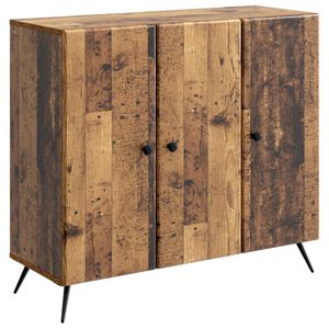 vidaXL Sivup&ouml;yt&auml; Vanha puu 89 x 34,5 x 80 cm Tekninen puu