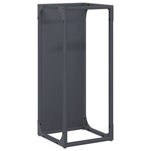 vidaXL Polttopuut Antrasiitti 25x25x60 cm Kylm&auml;valssattu ter&auml;s