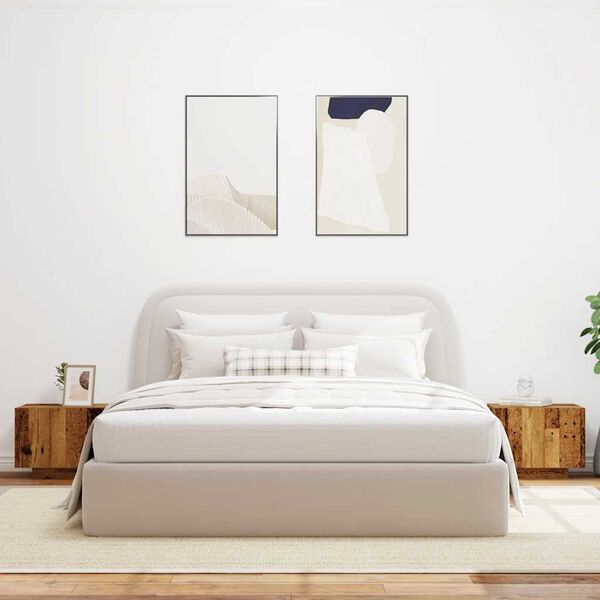 vidaXL Y&ouml;p&ouml;yt&auml; vanhaa puuta 100x35x40 cm tekninen puu