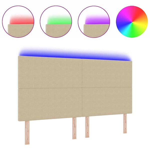 vidaXL LED-p&auml;&auml;ty LED -nauhavalot p&auml;&auml;tyll&auml; Harmaa vihre&auml; 180 cm kangas