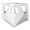 vidaXL Met&auml;stys Teltta katolla Valkoinen Mustoutus 145 x 145 x 150 cm