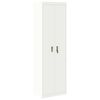 vidaXL S&auml;ilytyskaappi s&auml;ilytystilassa 2 pcs Valkoinen 60 x 40 x 200 cm