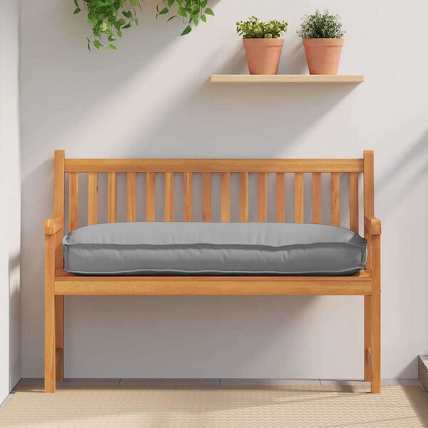 vidaXL Tyyny Harmaa 120 x 50 x 12 cm Oxford-kangas