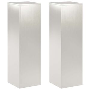 vidaXL Kasviteline 2 pcs Hopea 30 x 30 x 100 cm Ter&auml;s