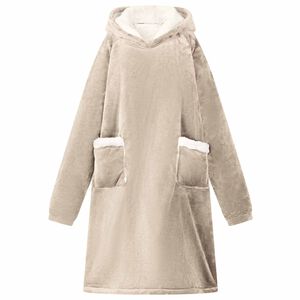 vidaXL Viltti-huppari Beige M Fleece ja flanelli