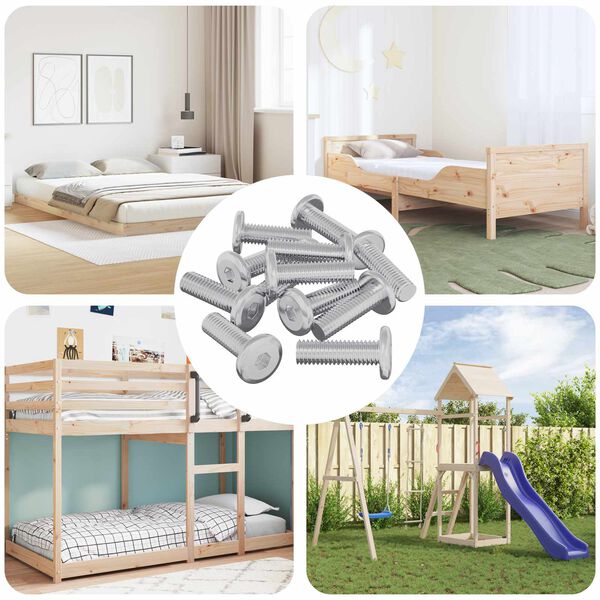 vidaXL Ruuvi 1593 pcs Hopea 8 x 25 mm Ter&auml;s