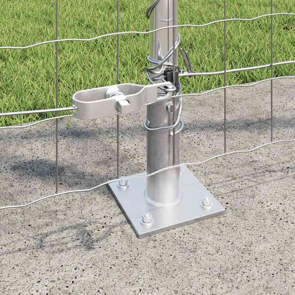 vidaXL Aita ja Tuki Hopea 1,2 x 25 m Ter&auml;s