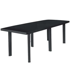 vidaXL Puutarhap&ouml;yt&auml; 216x90x72 cm muovi antrasiitti