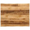 vidaXL P&ouml;yt&auml;levy karkeareunainen 110x80x3,8 cm t&auml;yspuusta karkea mango