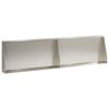 vidaXL Pato 2 kpl 80 x 12 x 50 cm Ruostumaton ter&auml;s Hopea