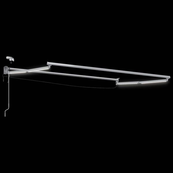 vidaXL S&auml;hk&ouml;k&auml;ytt&ouml;inen Vedett&auml;v&auml; Varjo Musta 3 x 2,5 m