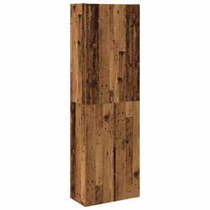 vidaXL Kaappi vanha puu 60x32x190 cm tekninen puu