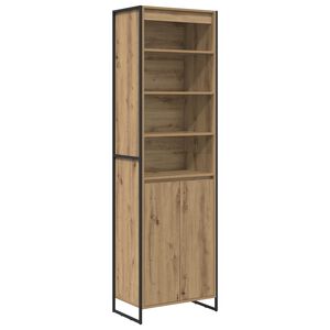 vidaXL Korkeat kaapit Taidekoivu 60 x 36 x 200 cm Tekninen puu