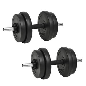 vidaXL 14-osainen K&auml;sipainosarja 20 kg