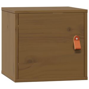 vidaXL Sein&auml;kaappi hunajanruskea 31,5x30x30 cm t&auml;ysi m&auml;nty