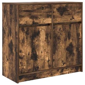 vidaXL Senkki laatikolla savustammi 80x34x76 cm tekninen puu