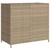 vidaXL Puutarhan s&auml;ilytyskaappi beige 83x45x76 cm polyrottinki