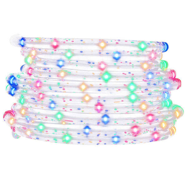 vidaXL Valokaapeli 1200 LED-valoa moniv&auml;rinen 50 m PVC