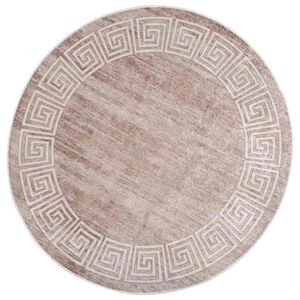 vidaXL Matto pest&auml;v&auml; 120 cm beige