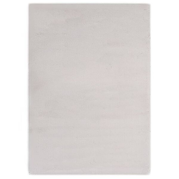vidaXL Matto 160x230 cm j&auml;niksen tekonahka harmaa