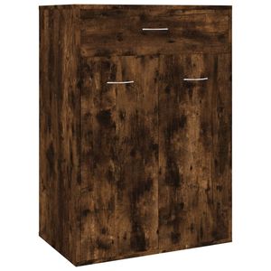 vidaXL Kenk&auml;kaappi savutammi 60x35x84 cm tekninen puu