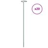 vidaXL Puutarhan kasvituet 20 kpl vihre&auml; 61 cm ter&auml;s