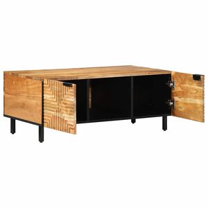 vidaXL Sohvap&ouml;yt&auml; Brown 100 x 54 x 40 cm Tihe&auml; akasiapuu