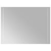 vidaXL Kylpyhuoneen LED-peili 60x80 cm