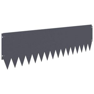 vidaXL Nurmireunus 20 kpl 103 x 30 cm Ter&auml;s Antrasiitti