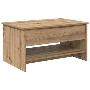 vidaXL Sohvap&ouml;yt&auml; Artisan tammi 80 x 50,5 x 41,5 cm Tekninen puu