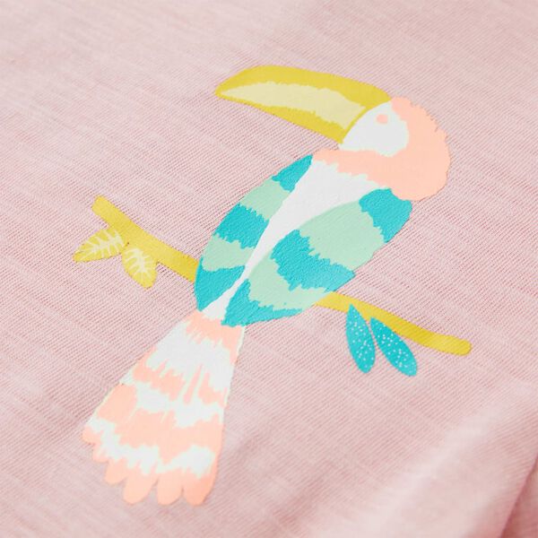 Lasten T-paita vaaleanpunainen 92