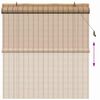 vidaXL Rullaverho verhoilla Luonto 140 x 160 cm Bambu