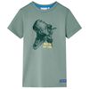 vidaXL Lasten T-paita khaki 104