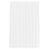 vidaXL Verkkoverho verhoilla Valkoinen 280 x 300 cm Polyesteri