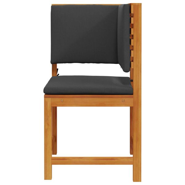 vidaXL Puutarhan Tuoli Ruskea 50 x 50 x 91cm Täysi Akaasiapuu