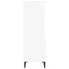 vidaXL Kaappi valkoinen 40x36x110 cm tekninen puu