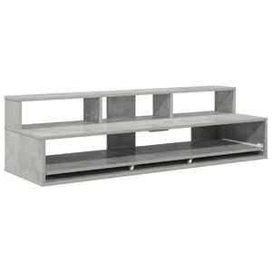 vidaXL Studio ty&ouml;p&ouml;yt&auml; Betoninharmaa 152 x 42,5 x 36 cm Tekninen puu