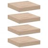 vidaXL Kelluvat hyllyt 4 kpl 23x23,5x4 cm tekninen puu