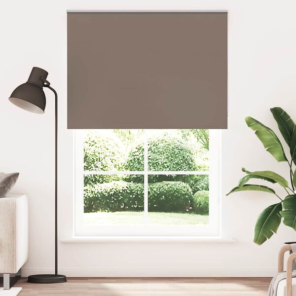 vidaXL Rullaverho Blackout kahvi 165x230 cm Kankaan leveys 161,6 cm