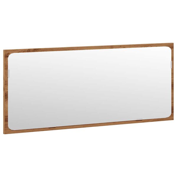 vidaXL 4-osainen Kylpyhuoneen kalustesarja tammi tekninen puu