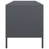 vidaXL TV-taso antrasiitti 135x39x43,5 cm kylmävalssattu teräs